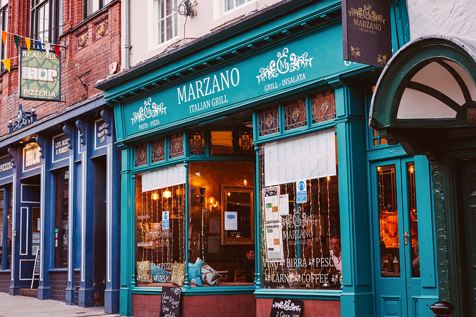 Marzano restaurant clearance