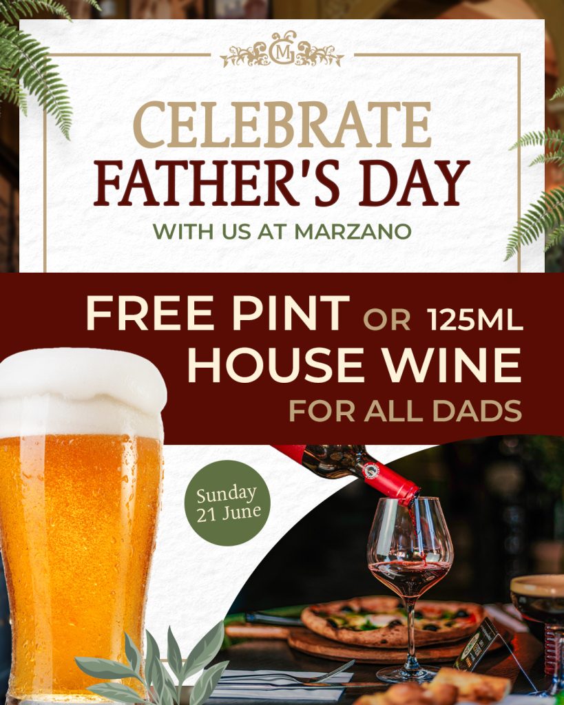 Celebrate Father's Day at Marzano